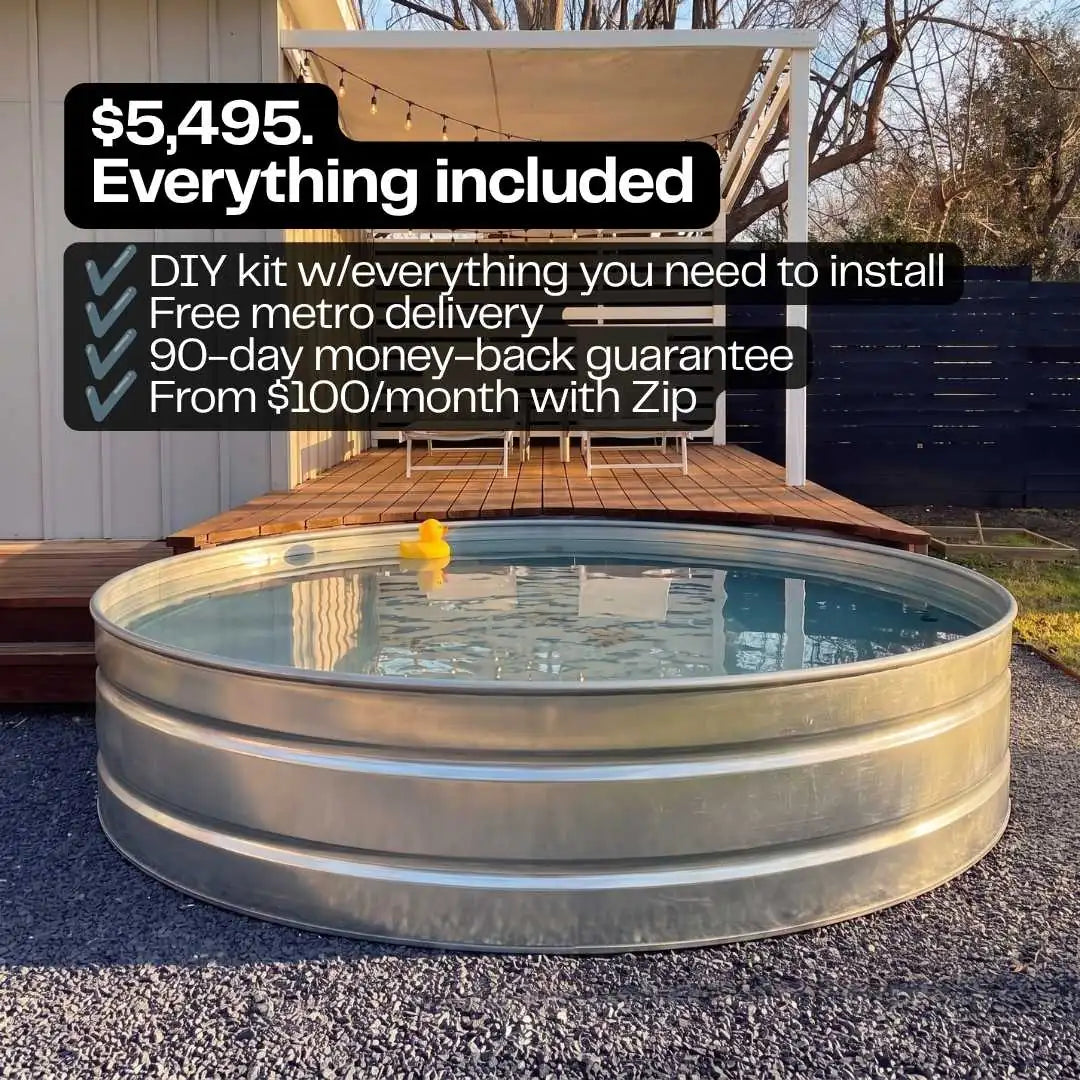The Stock Tank Plunge Pool