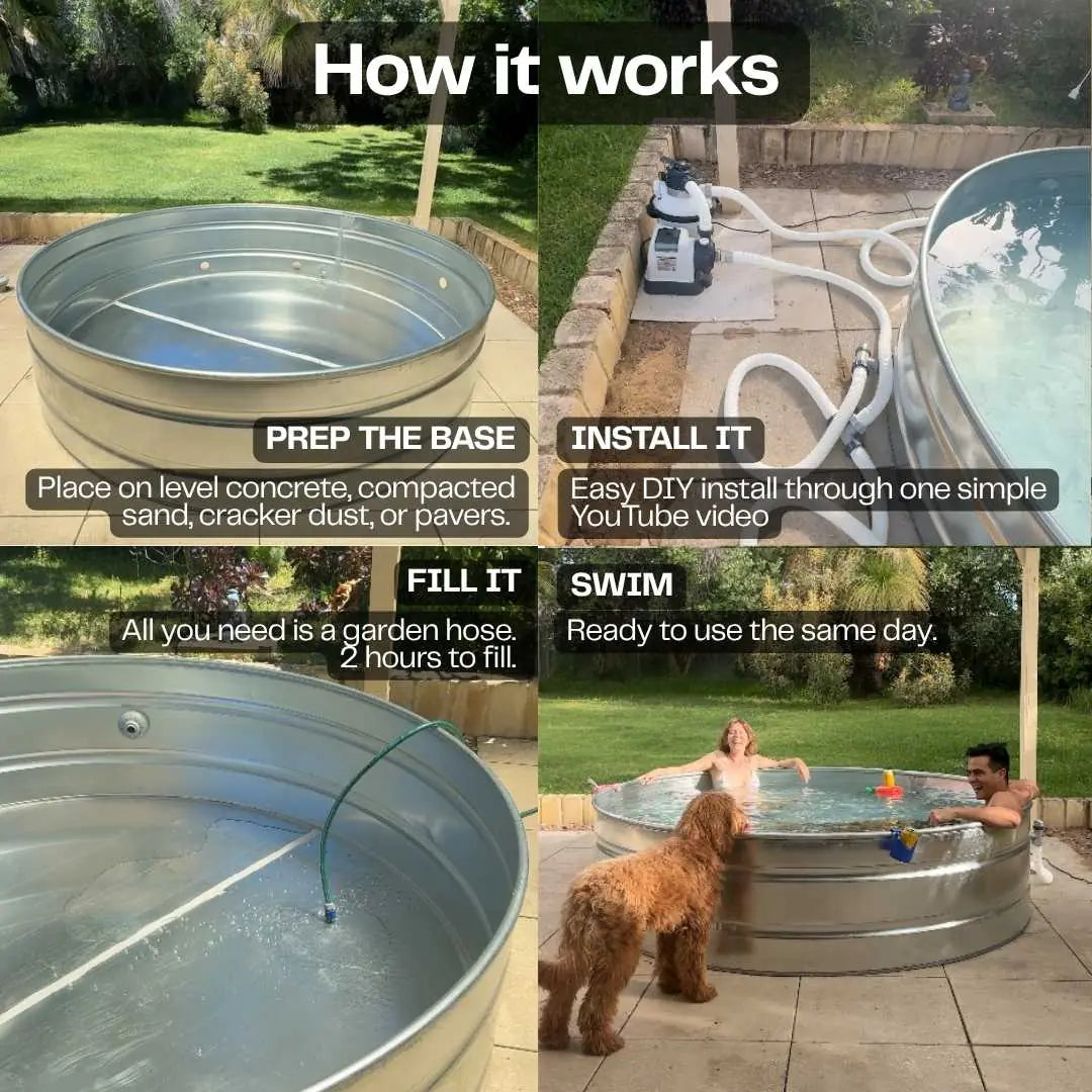 The Stock Tank Plunge Pool
