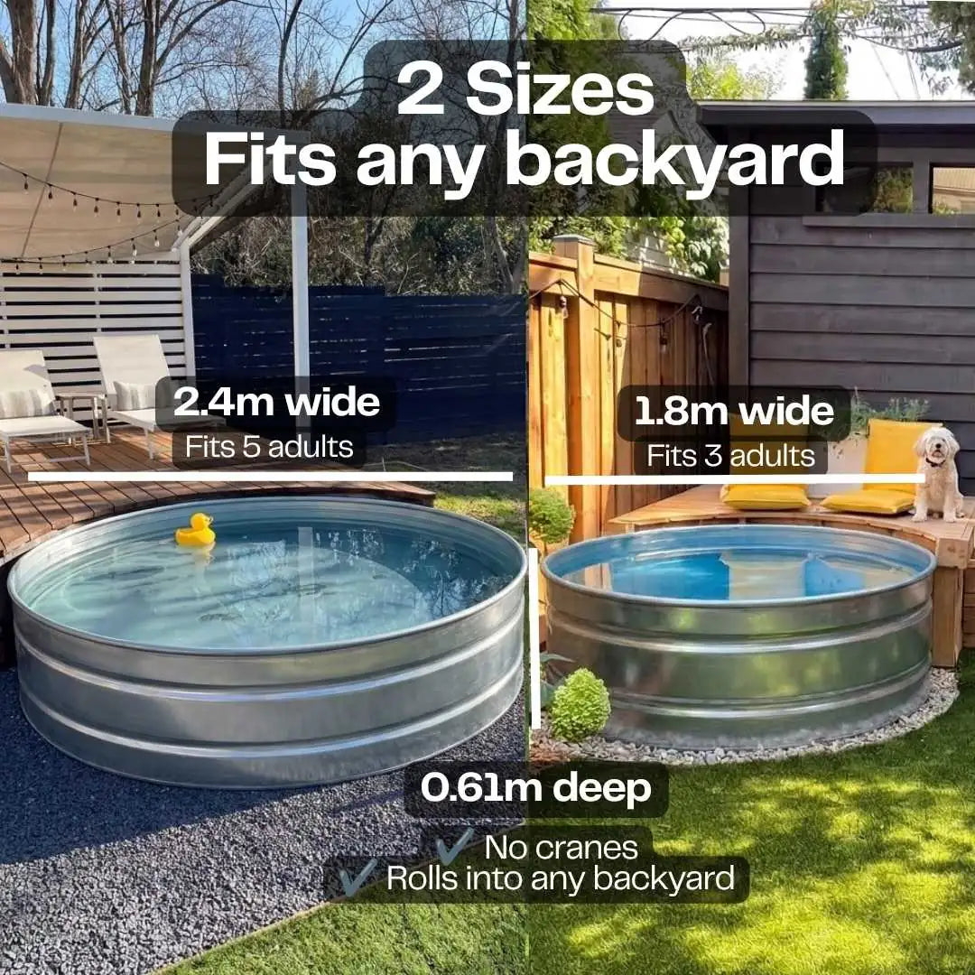 The Stock Tank Plunge Pool