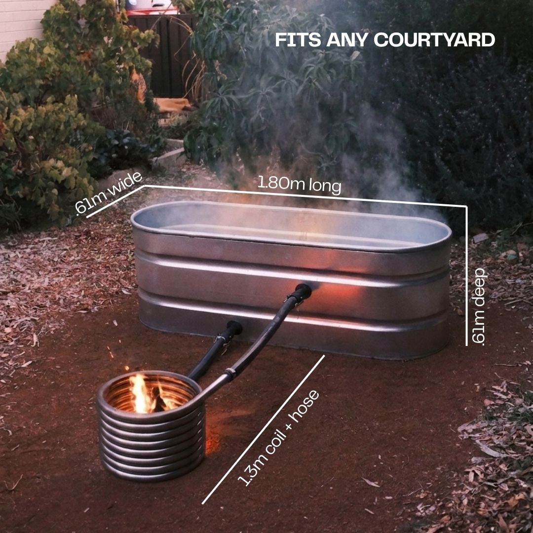 The Off-Grid Wood Fired Hot Tub