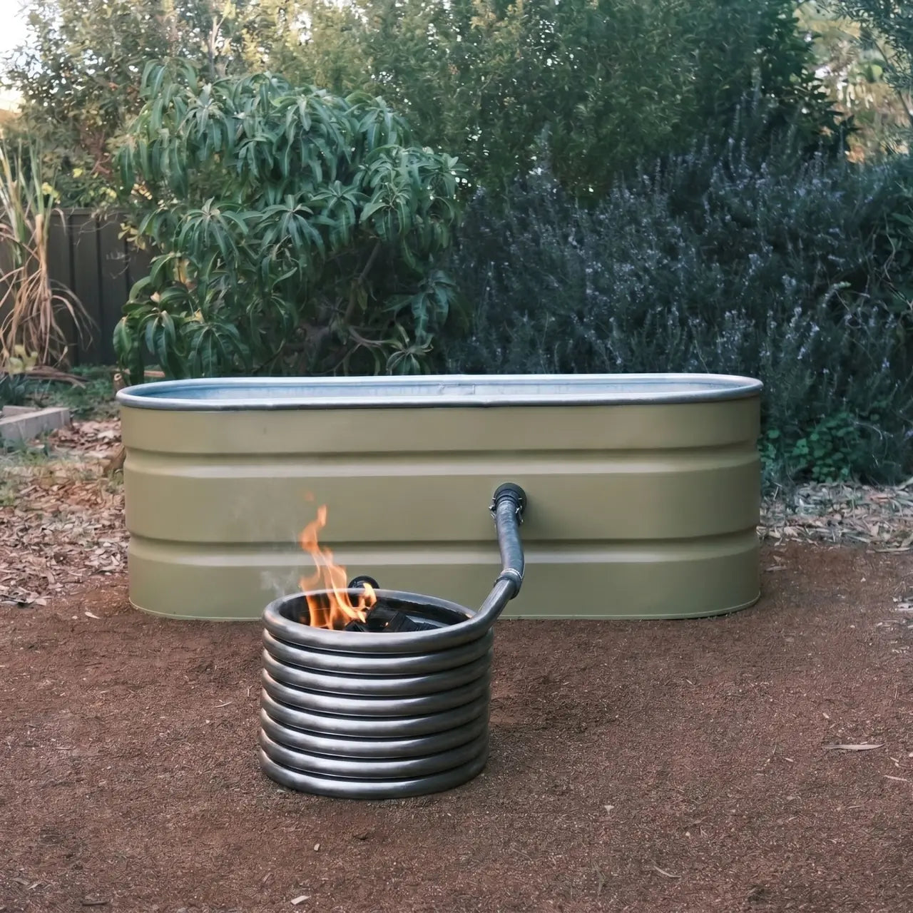 The Off-Grid Wood Fired Hot Tub