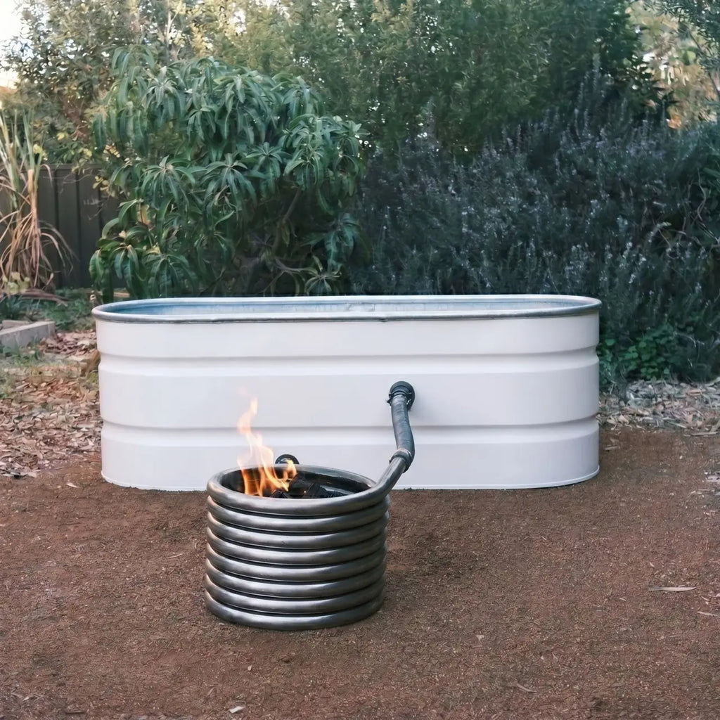 The Off-Grid Wood Fired Hot Tub