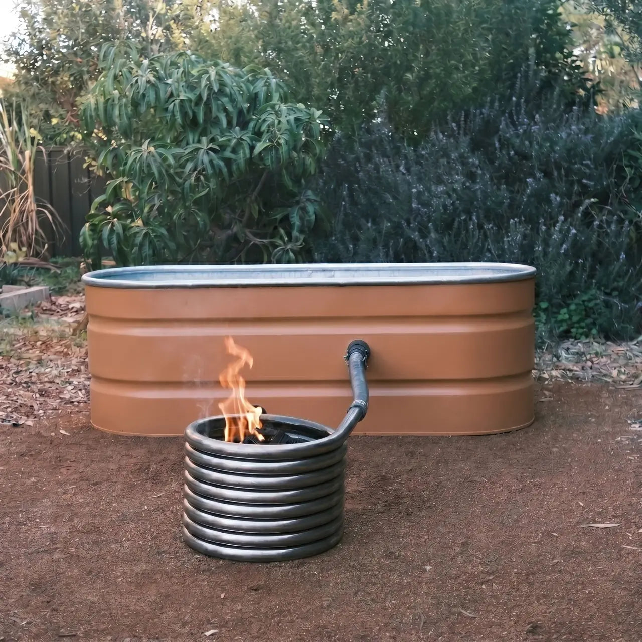 The Off-Grid Wood Fired Hot Tub