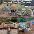 The Off-Grid Wood Fired Hot Tub