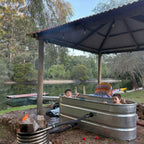 The Off-Grid Wood Fired Hot Tub