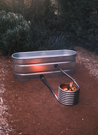 The Off-Grid Wood Fired Hot Tub