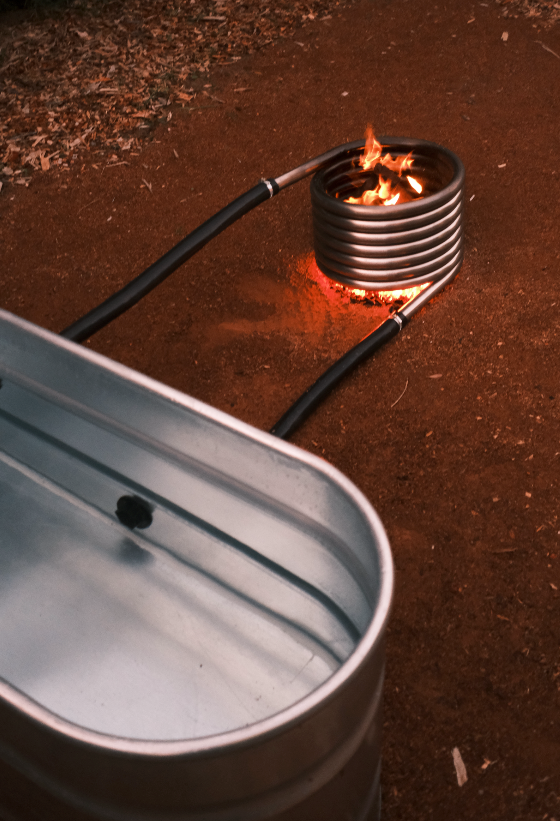 The Off-Grid Wood Fired Hot Tub