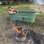 The Off-Grid Wood Fired Hot Tub